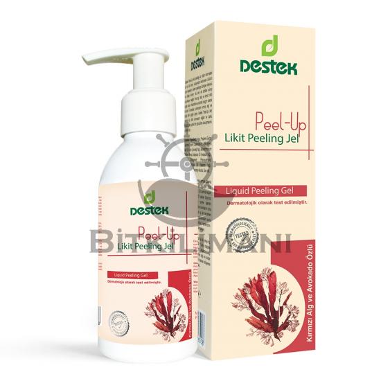 Destek Likit Peeling Jel 150 ml (Kırmızı Yosun Özlü)