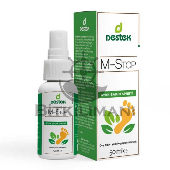 M-Stop Destek Ayak Bakım Spreyi 50 ml